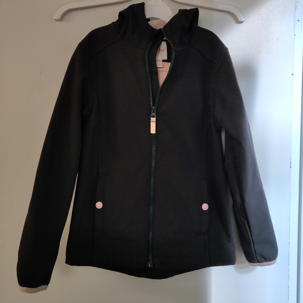 Raincoat lined with fleece